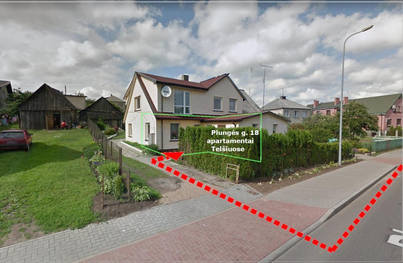 Plunges Gatves 18 Apartamentai Telsiai Ngoại thất bức ảnh